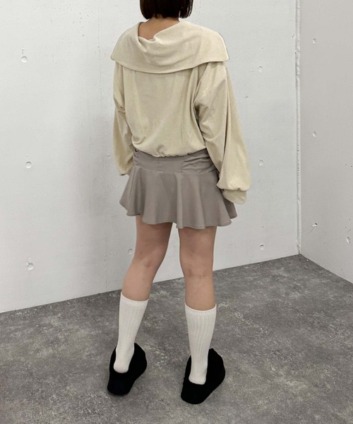 archives（アルシーヴ）の「ムートンバブーシュ（その他シューズ・レディース・ブラック/ベージュ・MEDIUM/LARGE）」の13枚目の写真