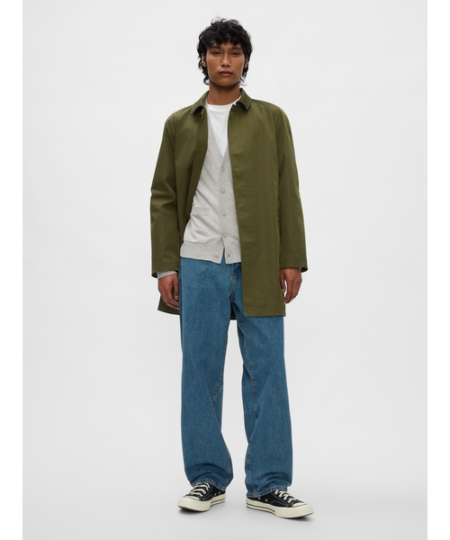 GAP(ギャップ)の「CashSoft カシミヤタッチ カーディガン(カーディガン/ボレロ・メンズ・ブラック/ライトグレー・XS/S/M/L/XL)」の4枚目の写真