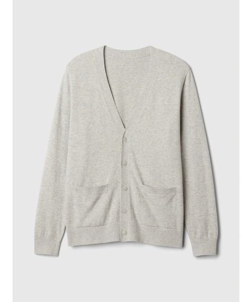 GAP(ギャップ)の「CashSoft カシミヤタッチ カーディガン(カーディガン/ボレロ・メンズ・ブラック/ライトグレー・XS/S/M/L/XL)」の7枚目の写真