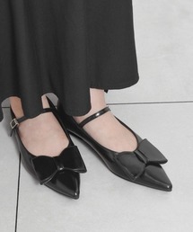 tukn. | リボンストラップパンプス　バレエコア(パンプス)