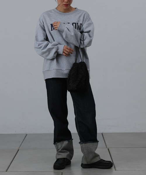 COLONY 2139（コロニートゥーワンスリーナイン）の「ラメシャギー巾着（ショルダーバッグ・レディース・ホワイト/ブラック・FREE）」の18枚目の写真