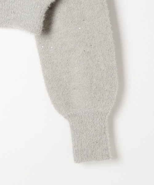 【関税込み】Barena グレー Castion Cruna セーター WHITE MAILS セーター ニット WASHI＆COOMA LAMBS RIB KNIT