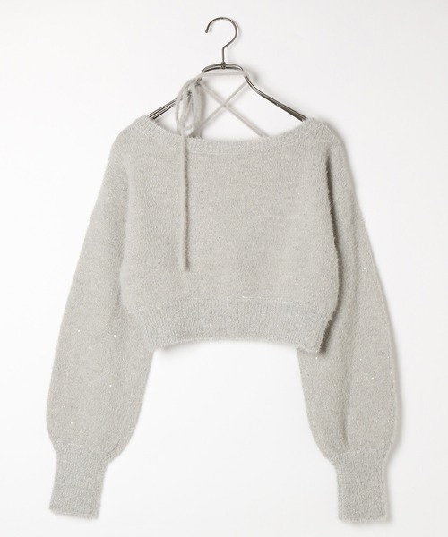 Heather（ヘザー）の「カシュクールニット 152280（ニット/セーター