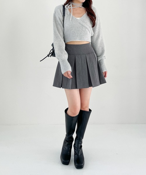 Heather（ヘザー）の「カシュクールニット 152280（ニット/セーター