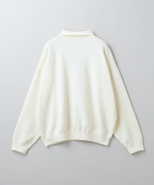 専用6(ROKU) ウール ポリエステル ハーフジップ ニット　完売 6（ロク）の「＜6(ROKU)＞ウール ポリエステル ハーフジップ ニット