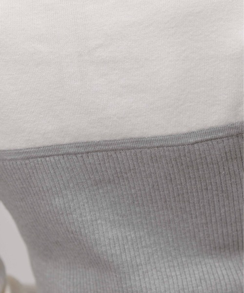 Eimee Law（エイミーロウ）の「フリルヘムビスチェラインリブニット（ニット/セーター・レディース・ブラック/カーキ/アイボリー・FREE）」の15枚目の写真