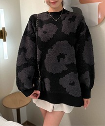 Per sist ence（パーシエンス）の「ジャガードユニセックスプルオーバー（ニット/セーター）」