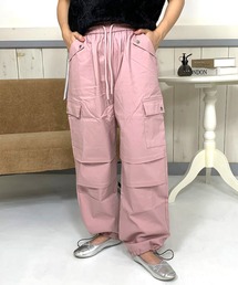23区　カーゴパンツ ピンク38 エステルツイルカーゴパンツ[品番：GORW0009687]｜GORGE
