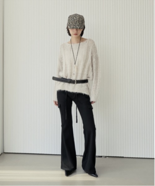 UNE MANSION（ユヌマンション）の「【2024A/W新作アイテム】[サイズボタンで調節可能] レオパードヒョウ柄ビンテージハンチングキャップ（ハンチング/ベレー帽・レディース・レオパード・ONE SIZE）」の5枚目の写真