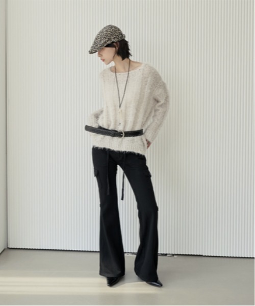 UNE MANSION（ユヌマンション）の「【2024A/W新作アイテム】[サイズボタンで調節可能] レオパードヒョウ柄ビンテージハンチングキャップ（ハンチング/ベレー帽・レディース・レオパード・ONE SIZE）」の6枚目の写真