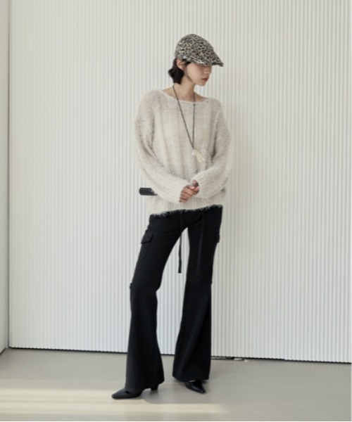 UNE MANSION（ユヌマンション）の「【2024A/W新作アイテム】[サイズボタンで調節可能] レオパードヒョウ柄ビンテージハンチングキャップ（ハンチング/ベレー帽・レディース・レオパード・ONE SIZE）」の7枚目の写真