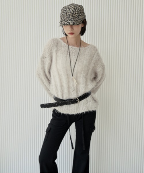 UNE MANSION（ユヌマンション）の「【2024A/W新作アイテム】[サイズボタンで調節可能] レオパードヒョウ柄ビンテージハンチングキャップ（ハンチング/ベレー帽・レディース・レオパード・ONE SIZE）」の11枚目の写真