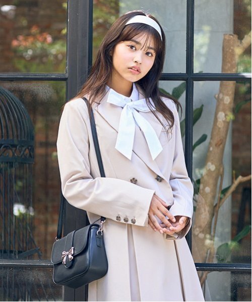 恋と深空 マヒル セット ショッパー リボンBW会場 特典付き 即日発送 LOVETOXIC（ラブトキシック）の「リボンバックルショルダー（バック