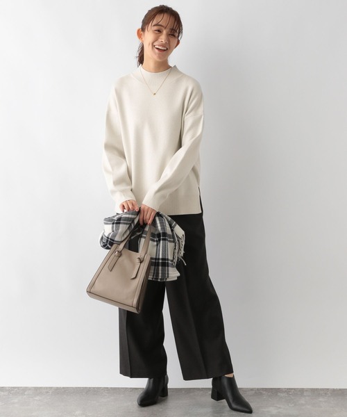 セール】メルティスタンドスリットラメプルオーバー/115915（ニット