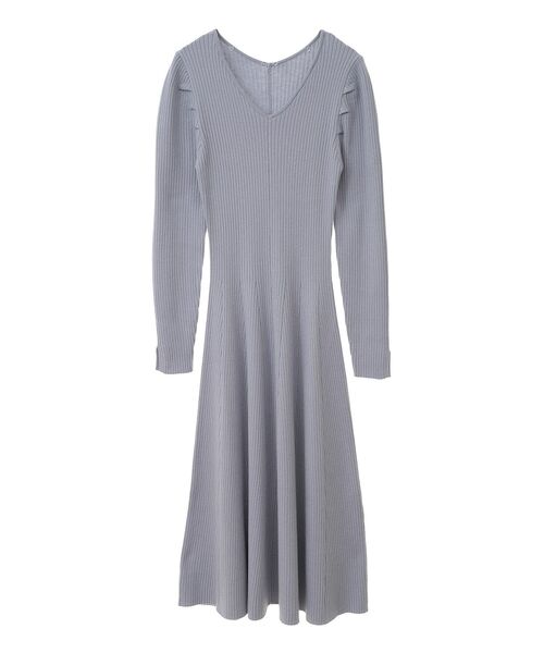 セール】襟レースニットワンピース（ワンピース）｜earth