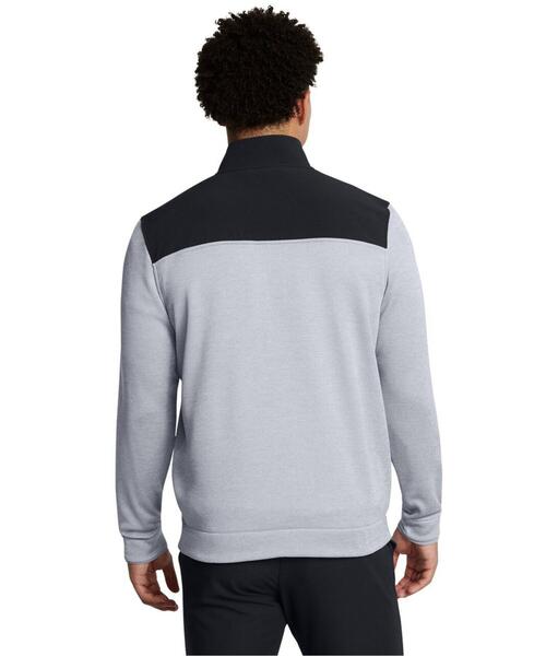 UNDER ARMOUR（アンダーアーマー）の「UAドライブ ストーム セーター フリース 1/2ジップ ジャケット（ゴルフ/メンズ）（その他アウター・メンズ・グレー・2XL/3XL/XL/M/L）」の4枚目の写真
