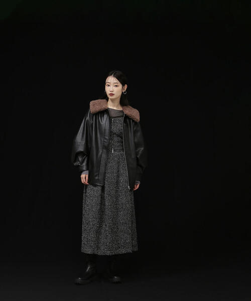 NATURAL BEAUTY BASIC（ナチュラルビューティーベーシック）の「◇ツイードビスチェ（キャミソール・レディース・ブラック系その他/ベージュ系その他・FREE）」の10枚目の写真