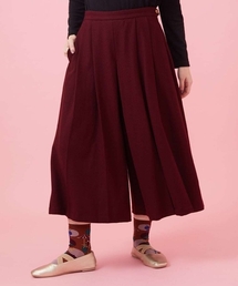 Jocomomola | 圧縮天竺 プリーツワイドパンツ(その他パンツ)