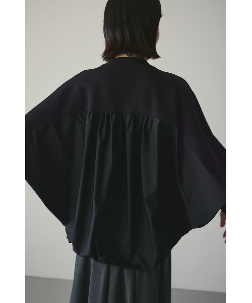 STYLEMIXER（スタイルミキサー）の「コンビネーションスウェットトップ（スウェット・レディース・ブラック/ベージュ/ホワイト・FREE）」の18枚目の写真