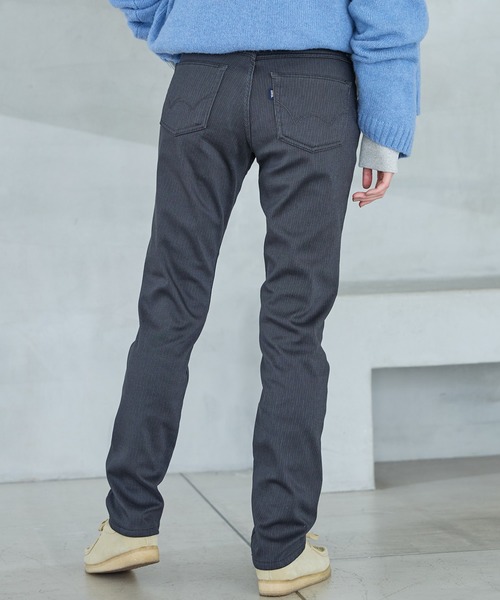 セール】EDWIN LADIES 『裏フリースであったかい