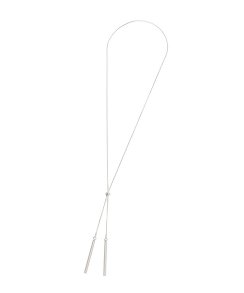 GLOBAL WORK（グローバルワーク）の「ステンレスバーネックレス/160620（ネックレス・レディース・シルバー/ゴールド・ONE SIZE）」の3枚目の写真