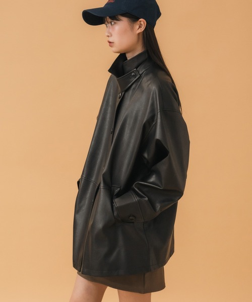 セール】《hideka original》3WAYヴィンテージライクフェイクレザー