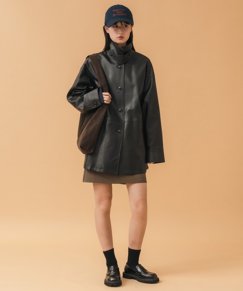 セール】《hideka original》3WAYヴィンテージライクフェイクレザー