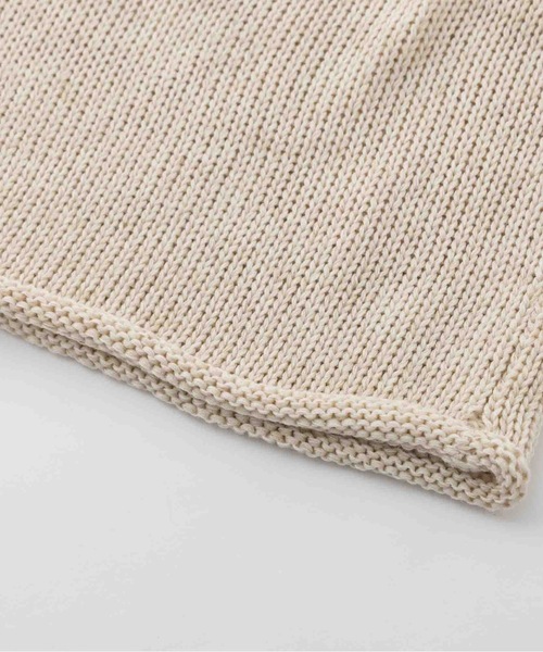 SEA（シー）の「コットン ロールネックニット（ニット/セーター・レディース・アイボリー/ホワイト・ONE SIZE）」の10枚目の写真