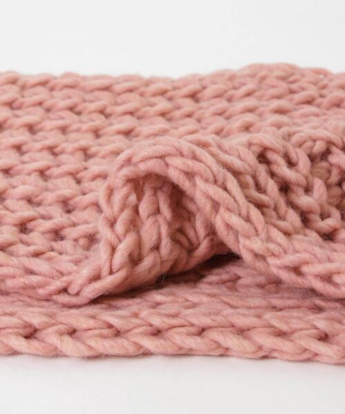 FRATELLI TALLI（フラテリタリ）の「Fratelli Talli　フリンジニットマフラー（マフラー・レディース・ホワイト/ピンク/ネイビー・FREE）」の17枚目の写真