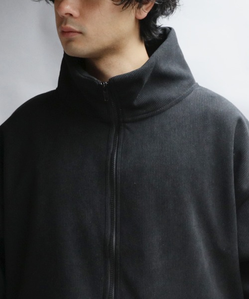 8(eight)(エイト)の「コーデュロイ裏起毛ジャケット(ブルゾン・メンズ・ネイビー/カーキ系/ブラック・X-LARGE/MEDIUM/LARGE)」の11枚目の写真