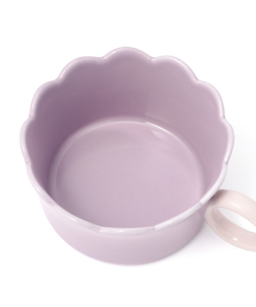 食器 Francfranc - Francfranc Francfranc 食器 ロゴ リム スープカップ ピンク : ZOZOTOWN