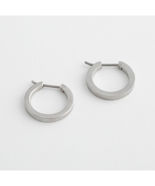 JewCas（ジュアキャス）の「【金属アレルギー対応ノットアレプラス】Hoopステンレスピアス[NOP0086]（ピアス（両耳用）・レディース・シルバー/ゴールド・FREE）」の12枚目の写真