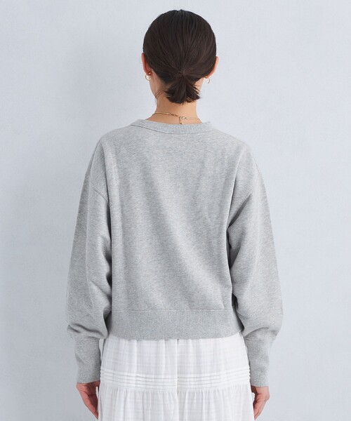 Champion（チャンピオン）の「【別注】＜Champion＞ロングスリーブ スウェット プルオーバー（スウェット・レディース・ブラック/レッド/ナチュラル/グレー・FREE）」の16枚目の写真