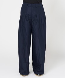 canaco_（カナコ）の「canaco_タックワイドパンツ（スラックス）」