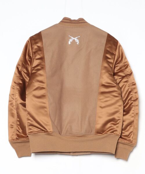 roarguns(ロアーガンズ)の「WOMEN TEXAS MELTON JACKET MESSAGE(ブルゾン・レディース・ベージュ/ブラック・2)」の16枚目の写真