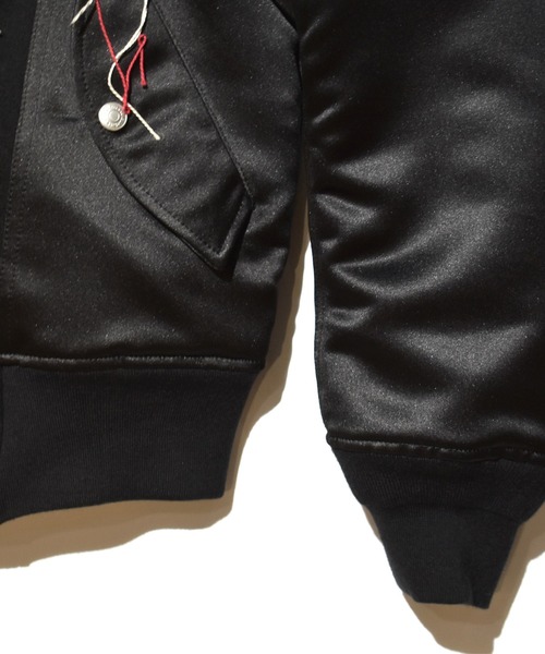 roarguns(ロアーガンズ)の「WOMEN TEXAS MELTON JACKET MESSAGE(ブルゾン・レディース・ベージュ/ブラック・2)」の7枚目の写真