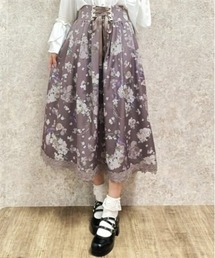 axes femme｜アクシーズファムのスカート（花柄・ボタニカル柄
