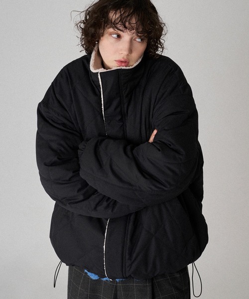 2WAY REVERSIBLE BOA BLOUSON / 2ウェイリバーシブルボアブルゾン