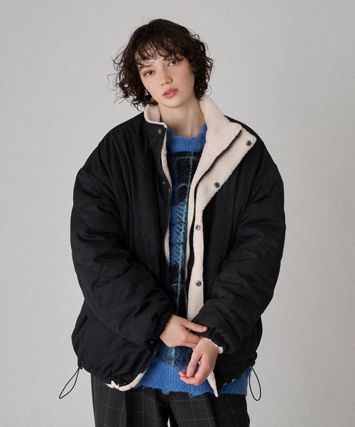 ONCILY（オンシェリー）の「2WAY REVERSIBLE BOA BLOUSON / 2ウェイ