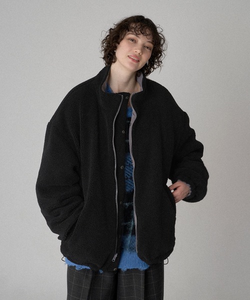 2WAY REVERSIBLE BOA BLOUSON / 2ウェイリバーシブルボアブルゾン