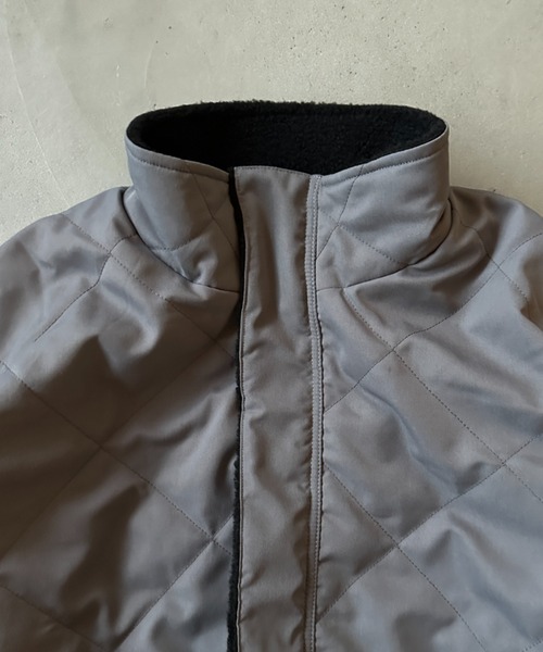 ONCILY(オンシェリー)の「2WAY REVERSIBLE BOA BLOUSON / 2ウェイリバーシブルボアブルゾン(ブルゾン・メンズ・ブラック/チャコールグレー・SMALL/MEDIUM/LARGE)」の21枚目の写真