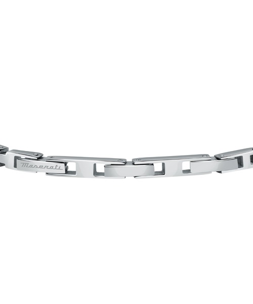 【Maserati正規品】ブレスレット シルバー×ブラック ジルコン石 Maserati/マセラティ」テニスブレスレット - メンズ ブラック