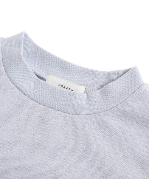 Seraph（セラフ）の「【ジュニア対応】チュールバルーンスリーブトップス（スウェット・キッズ・ピンク/アイボリー/サックスブルー・80/90/100/110/120/130/140）」の7枚目の写真