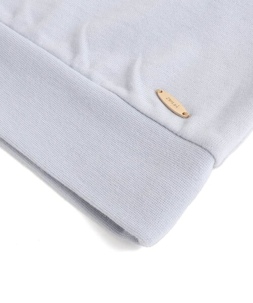 Seraph（セラフ）の「【ジュニア対応】チュールバルーンスリーブトップス（スウェット・キッズ・ピンク/アイボリー/サックスブルー・80/90/100/110/120/130/140）」の12枚目の写真