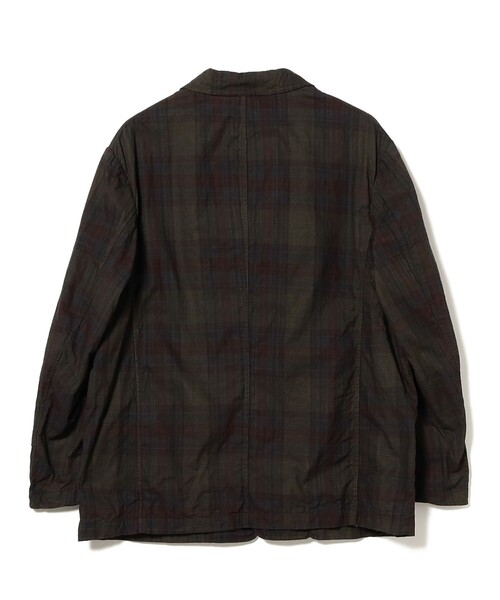 sage de cret(サージュデクレ)の「sage de cret / Dark Madras Check Coverall Jacket(ブルゾン・メンズ・イエロー・L/M/S)」の6枚目の写真