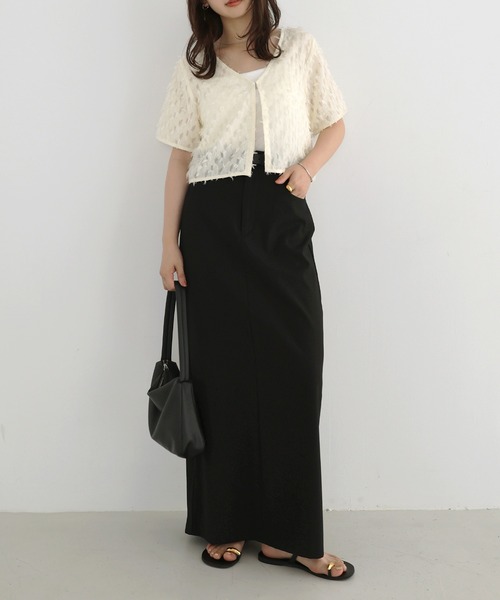2wayシアートップス セール】カットフリンジ2wayシアートップス（シャツ/ブラウス