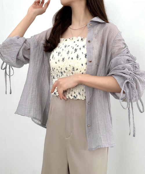 シャツ/ブラウス(半袖/袖なし) Mandarin Lace Blouse J.BRADLEY SLEEVELESS SHIRT | WOMEN,SHIRT/BLOUSE | MADISONBLUE