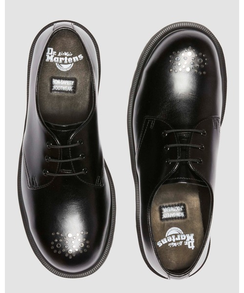 【廃盤品 】 Dr.Martens スチールトゥ 3ホール UK4 Dr.Martens - 激安！美品！スチールトゥ！【定価￥22464