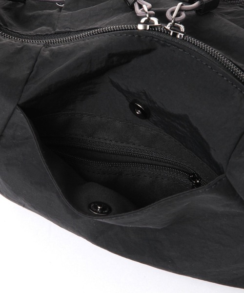 studio CLIP（スタディオクリップ）の「メッシュポケットからだよろこぶショルダー（ショルダーバッグ・レディース・アイボリー/ライトグリーン/ブラック・FREE）」の10枚目の写真