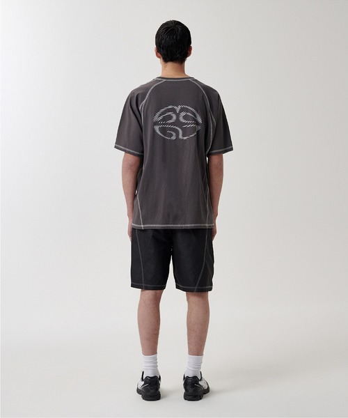 mahagrid/マハグリッド』 CURVED STITCH TEE/カーブステッチ TEE